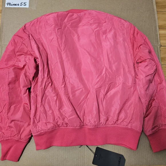 Pull&Bear Men's Bomber Puffer Jacket